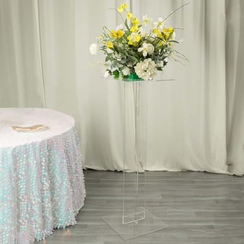Efavormart 46 Inch Acrylic Pedestal Display Stand