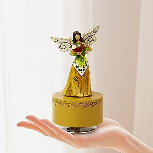 Guardian Angel Music Box Figurine for Women Girls