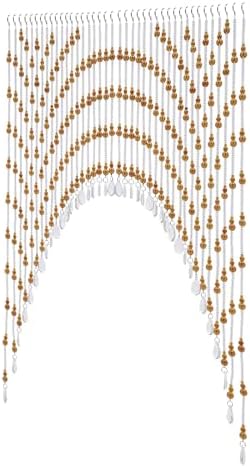 TFCFL Arched Crystal Bead Curtain for Doorways and Windows