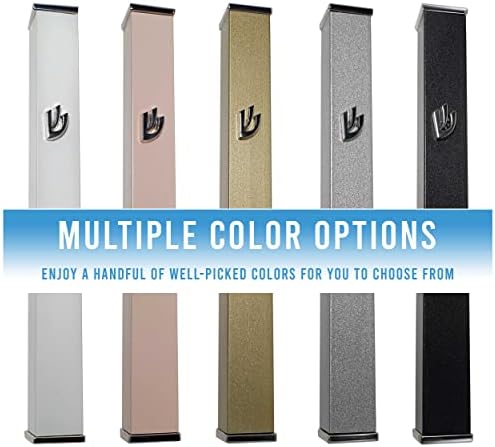 Elegant Modern Door Mezuzah Case Without Scroll