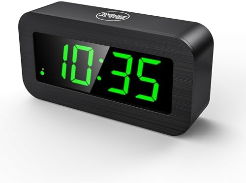 T-FAMY Hybrid LED LCD Alarm Clock with Snooze