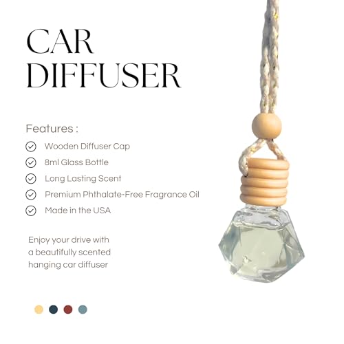 Hily Candles Car Diffuser 2 Pack Hanging Air Freshener