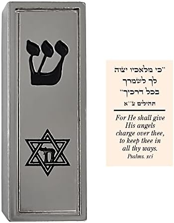 TALISMAN4U Protection Car Mezuzah with Travelers Prayer Scroll 1