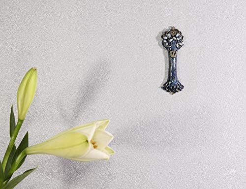 Bless This House Mezuzah Case with Tree of Life Design