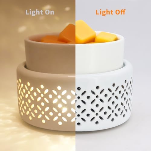 Victoria Aroma Ceramic Wax Melt Warmer LED Night Light