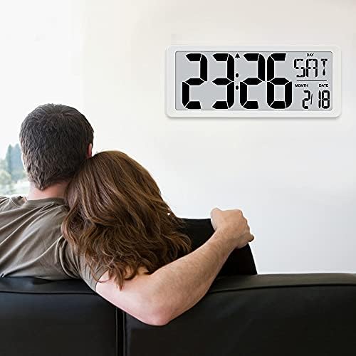 TXL 142 In Digital Wall Clock with Backlight