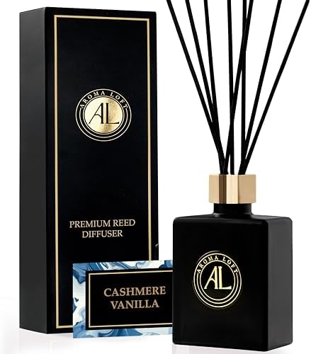 Cashmere Vanilla Reed Diffuser Set 5 oz