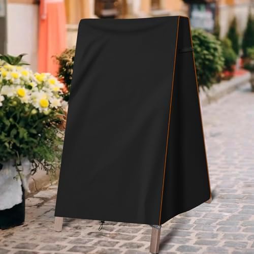 CATOTEL A-Frame Chalkboard Cover with Zipper Storage
