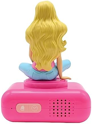 Barbie Nightlight Alarm Clock with Sounds and Melodies