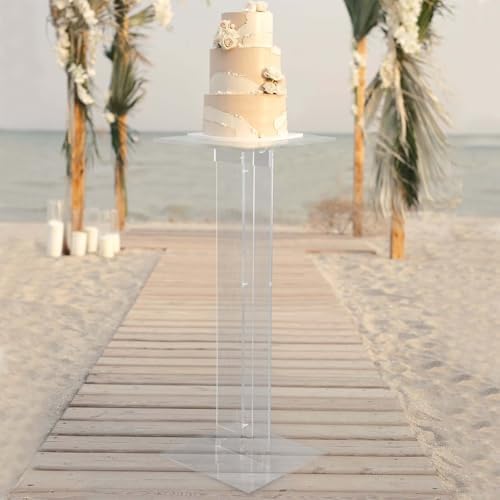 Efavormart 46 Inch Acrylic Pedestal Display Stand
