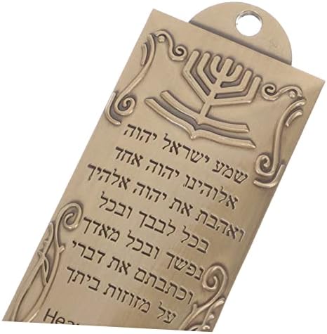 Jewish Mezuzah with Scroll Door Hanger Decor