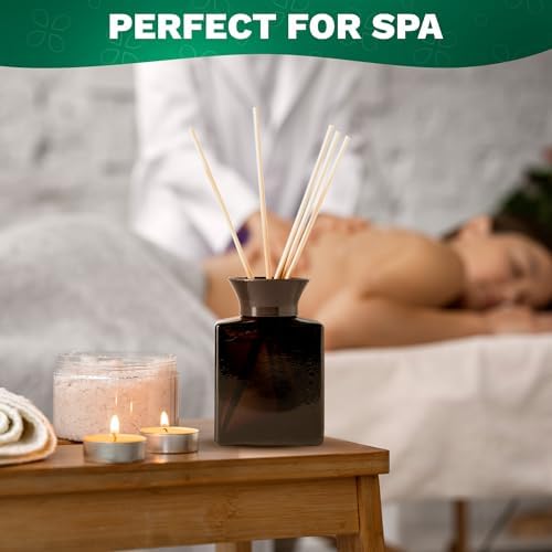100 Pcs Bamboo Reed Diffuser Sticks - 10 Inch for Oil Diffuser