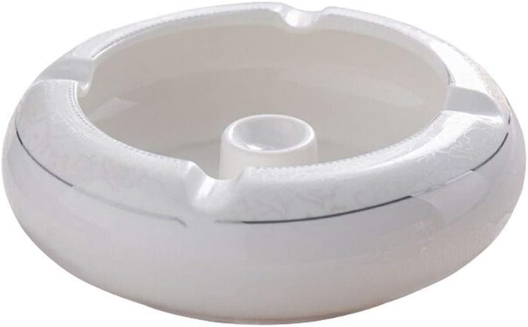 Round Ceramic Ashtray 55 Inch Home Decor Accent