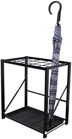 Folding Umbrella Stand with Removable Drip Tray