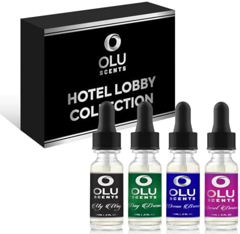 4-Pk Hotel Diffuser Oil Luxury Hotel Lobby Collection