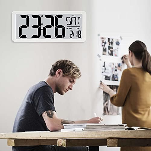 TXL 142 In Digital Wall Clock with Backlight