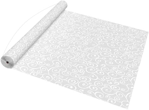 Frenzybird Aisle Runner for Wedding 3x50 Feet White Carpet