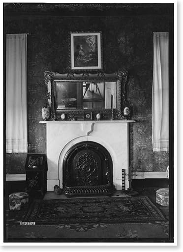 Historic Framed Print of Judge Oliver J Semmes House