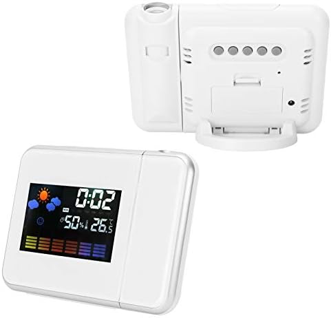 Digital Projection Alarm Clock with Weather Forecast