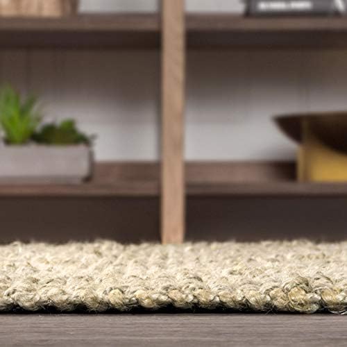 JONATHAN Y NFR103A-28 Ivory Jute Runner Rug