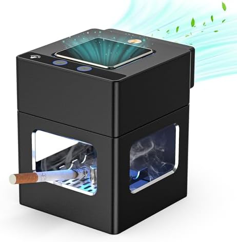 VANSU Intelligent HEPA Smokeless Ashtray with Lighter
