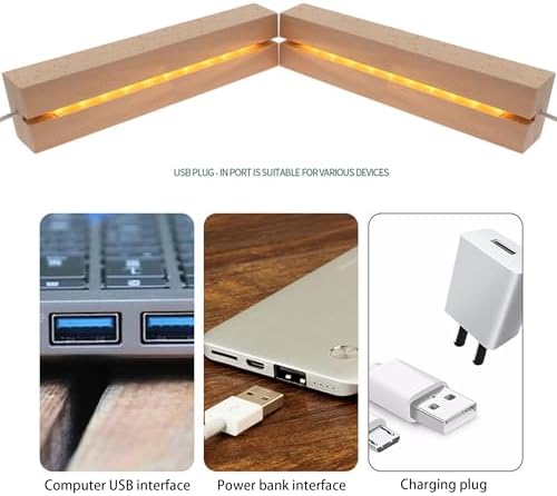 945 Inch Rectangle LED Lighted Display Pedestal