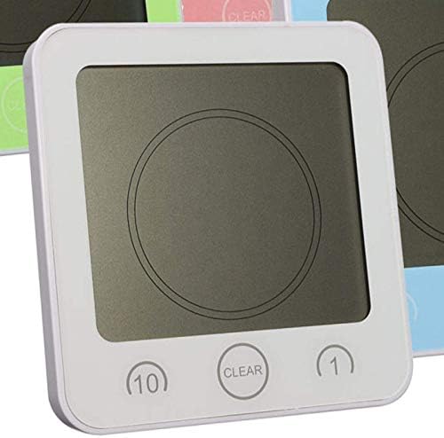 BTZHY Waterproof Digital Wall Clock with Alarm and Temperature Humidity Display