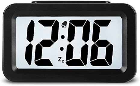 Hense Nightlight Alarm Clock with Adjustable Light