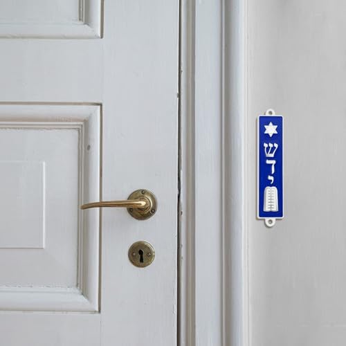 MrMrKura 3-Piece Mezuzah Set with Scroll