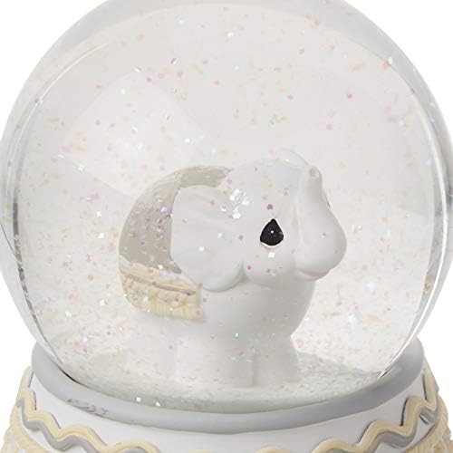 Precious Moments Love You Tons Musical Snow Globe Elephant