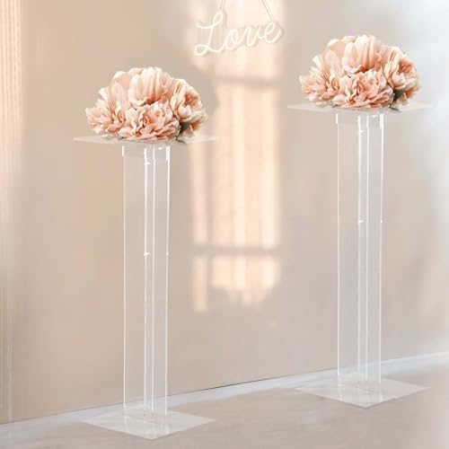 Efavormart 46 Inch Acrylic Pedestal Display Stand