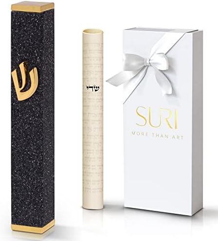 SURI Car Mezuzah with Travelers Prayer