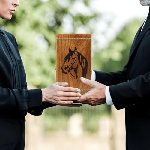 Handmade Hardwood Cremation Urn for Human Ashes Adult