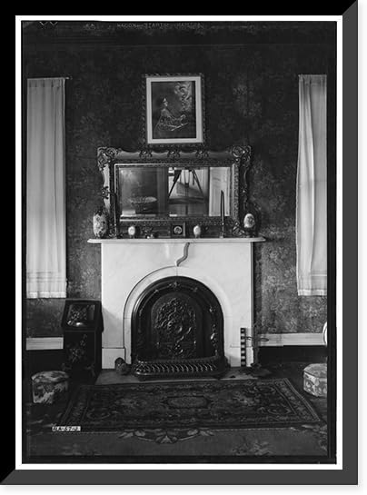 Historic Framed Print of Judge Oliver J Semmes House