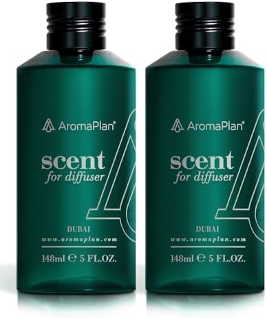 Aromaplan Hotel Scents Dubai 5 Fl Oz 2 Pack Luxury Diffuser Oil
