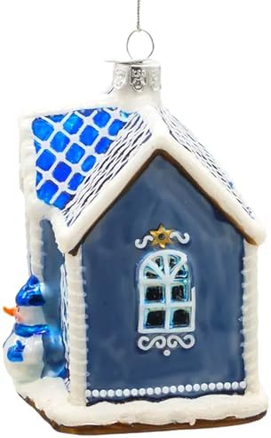 The Bridge Collection 45 Hanukkah Gingerbread House Ornament