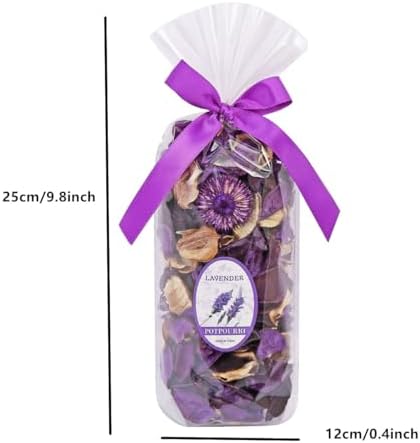 AISIBO Purple Lavender Potpourri Bowl 3PCS Set