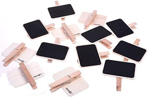 Cosmos 12 Pc Erasable Chalkboard Label Clips