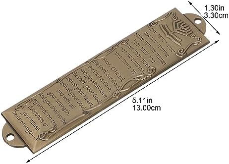 Jewish Mezuzah with Scroll Door Hanger Decor