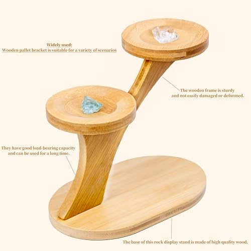 67ft High Rock Display Stand for Crystals and Stones