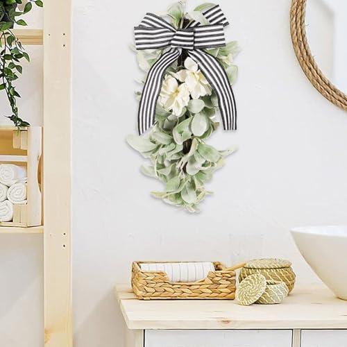Spring Teardrop Swag 20 Inch Artificial Decor
