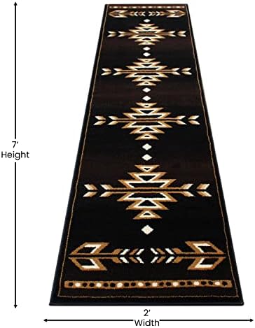 Masada Rugs 2x7 Southwest Native American Area Rug