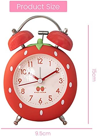 Strawberry Alarm Clock for Kids Red
