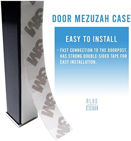 Elegant Modern Door Mezuzah Case Without Scroll