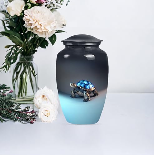 Turtle Urn for Ashes 10 Inch Decorative Cremation Urn