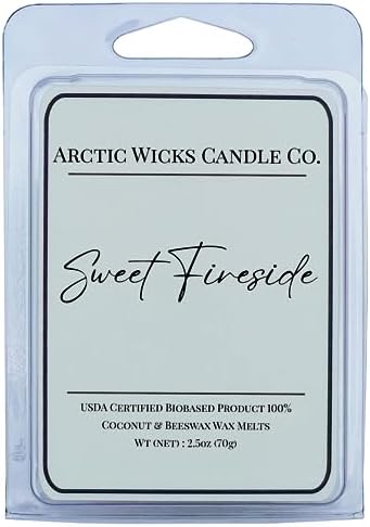 Sweet Fireside Wax Melts Pack of 3 Arctic Wicks