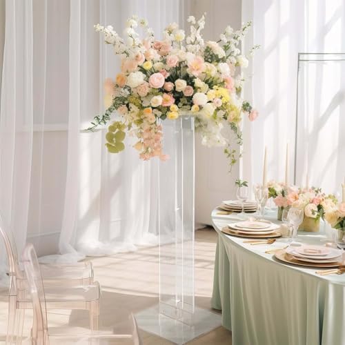 Efavormart 46 Inch Acrylic Pedestal Display Stand