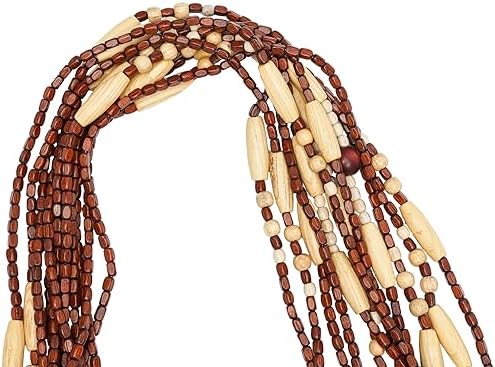 31 Strings Wooden Beaded Curtain for Privacy