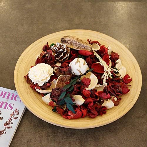 Qingbei Rina Christmas Potpourri Cinnamon Apple Scented Bowl Filler