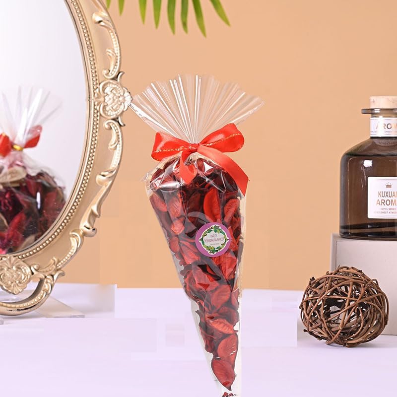 TooGet 4 Pcs Potpourri Bags with Rose Jasmine Lavender and Lemon Scent